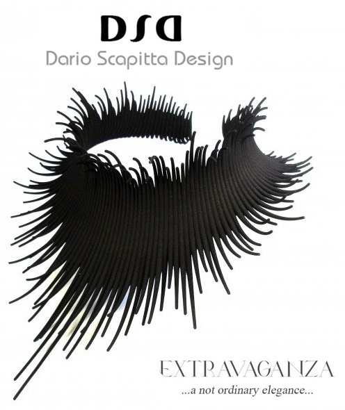 Award-winning Neck Piece "Extravaganza" by Dario Scapitta