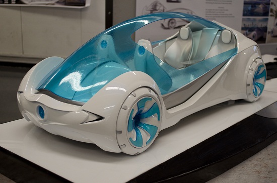 Picture of Amphibious Vehicle Concept Car by the University of Cincinnati's very own Josh Henry.
