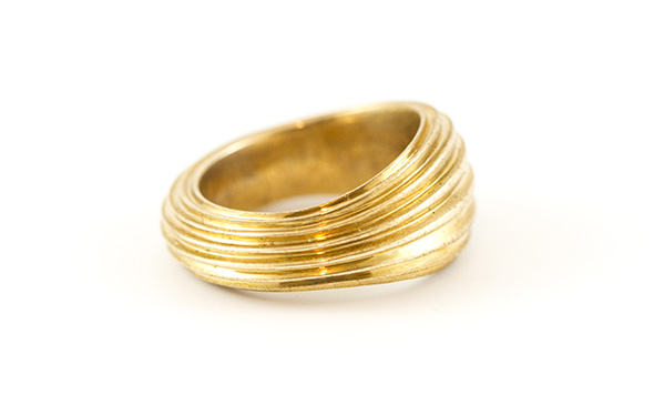 Ring by Bert De Niel - Polished PU coated