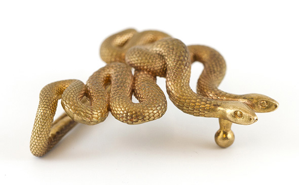 Serpents Buckle by Michael Mueller - Unpolished PU coated