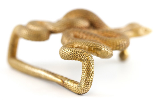 Serpents Buckle by Michael Mueller - Unpolished PU coated