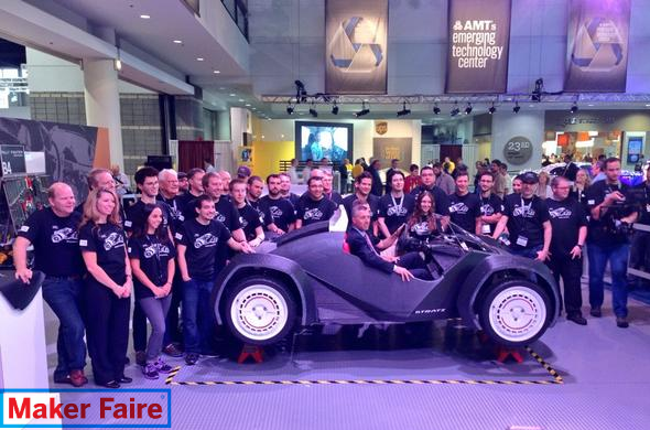 Local Motors Strati, the world's first 3D printed car!