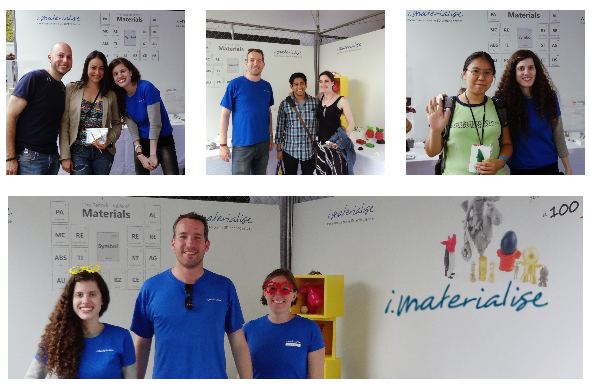 Maker Faire New York 2014: Free goodie bags for ticket giveaway winners at the i.materialise booth