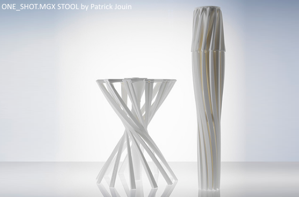 Patrick Jouin’s One_Shot.MGX stool photograph