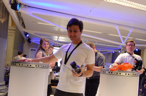 Picture of attendees from the 2014 London 3D Printshow: The Sound Stage