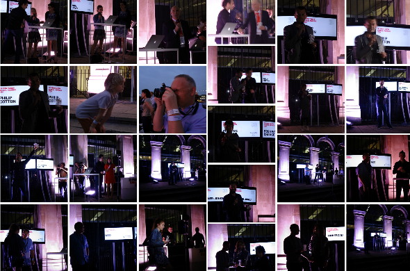 Awards Ceremony of the 2014 London 3D Printshow Collage