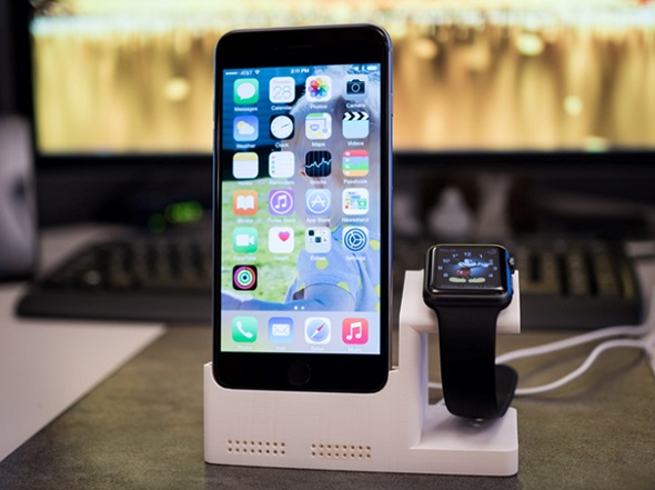 IPhone 6 + Apple Watch Charging Station by ScanSource3D