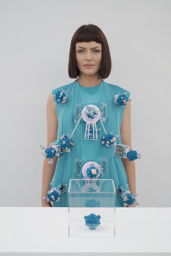 ‘3D Printed Modular Embellishments for Fashion’ by Sarah O’ Neill.