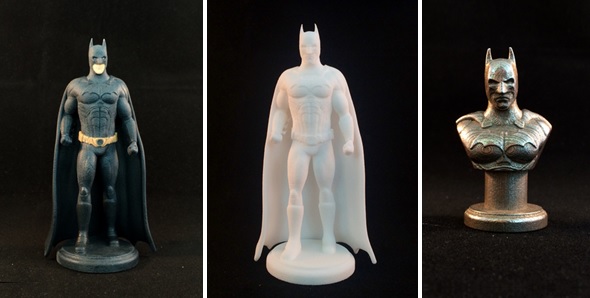 3D printed Batman figurine