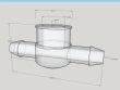 Twin Pipe Snorkel Regulator Mk 2 9.5mm Inner Diameter