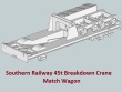 SR 45t Crane Match Wagon (OO Gauge)