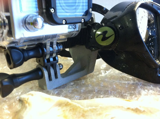 3D printing a GoPro Scuba Mount, 3D Printing Blog