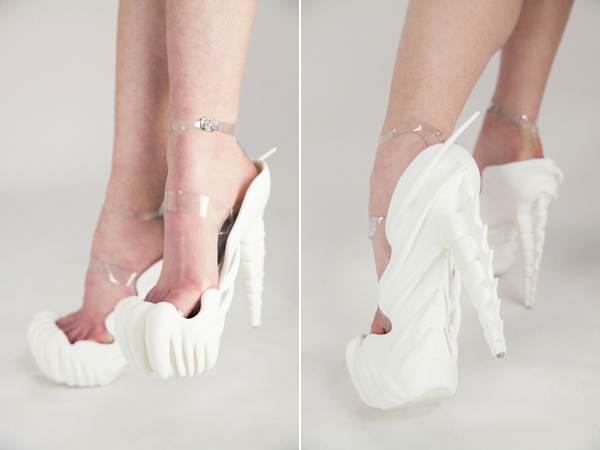 Meet Manuel Vogel’s 3D printed ‘Bone Shoes’