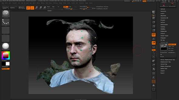 how to clean up a zbrush model