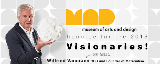 i.materialise and Materialise CEO Fried Vancraen to receive ‘Visionaries’ Award