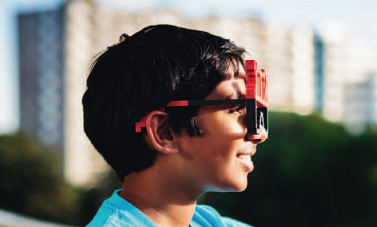 13-year old Ritik wants everyone to wear 3D printed glasses