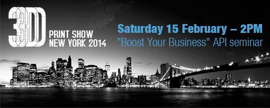 “Boost Your Business” API seminar at 3D Printshow New York