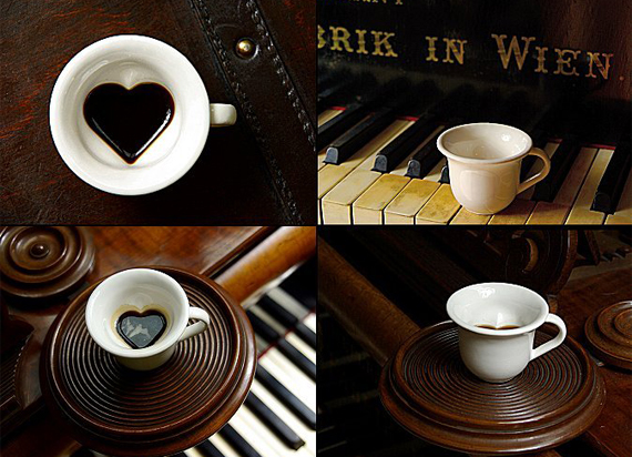 Your Secret Heart Espresso Cup by Sven Wiebus