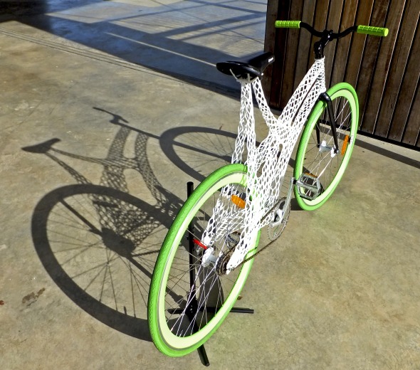 3d printed bike frame by james novak