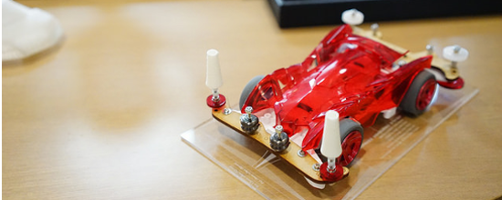 Honda Team Awarded a 3D Printed Trophy as Champions of the Inaugural FabCafe Mini 4WD Cup