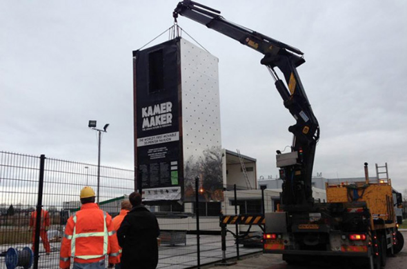 large 3d printer project in the netherlands