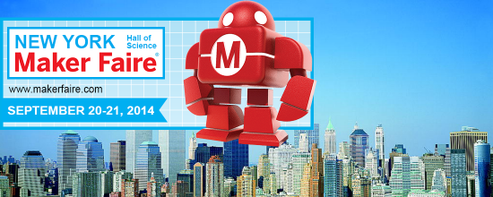 Header Image Banner for Maker Faire New York 2014
