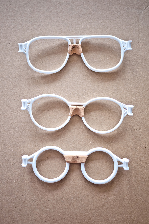 3d model of glasses frames from Oak and Dust