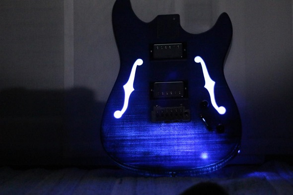 3D Printed Guitar Body