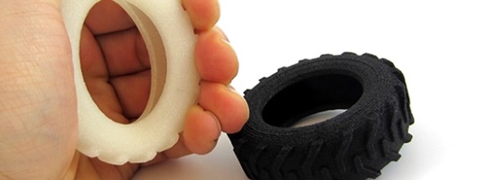 Making 3D Printing More Flexible: New Color Option for Rubber-Like Material