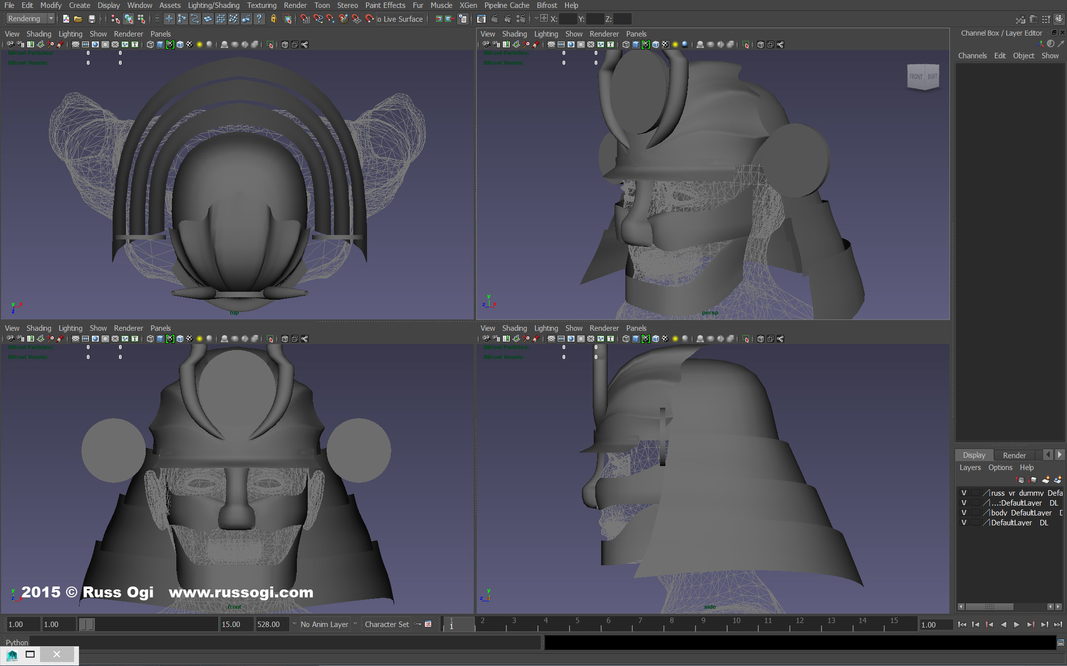 maya 3d architecture