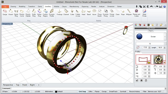 How do you use a printable ring gauge?