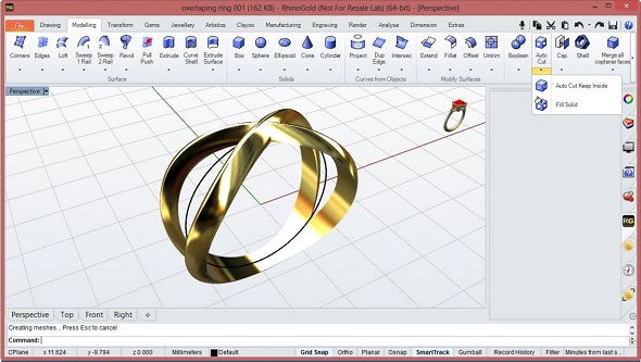 3d model ring