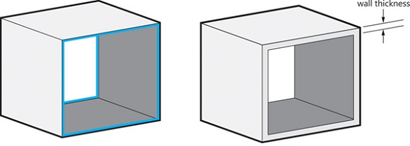 how to cut a model of in simplified 3d