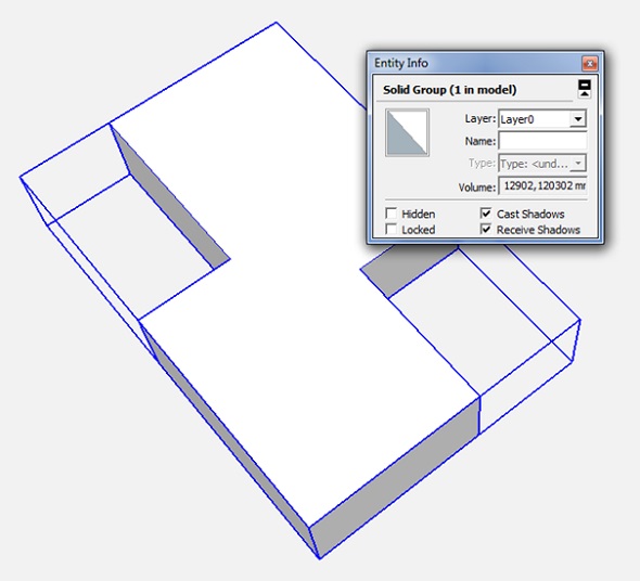 Sketchup как сделать solid