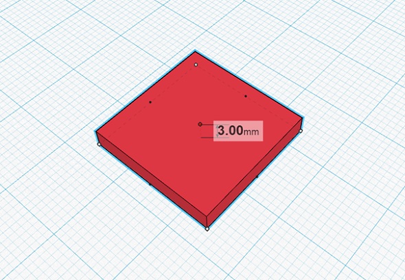 a basic 3d shape in tinkercad
