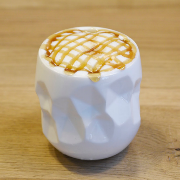 Macchiato Cup from Crystal Tableware Collection by Jade Crompton