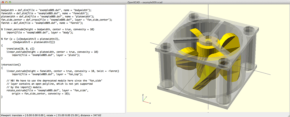 openscad cheatsheet