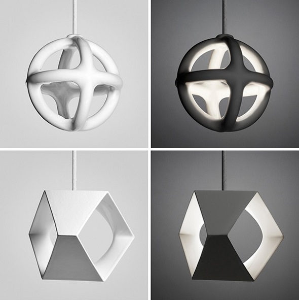 3d printed ceramic lamps