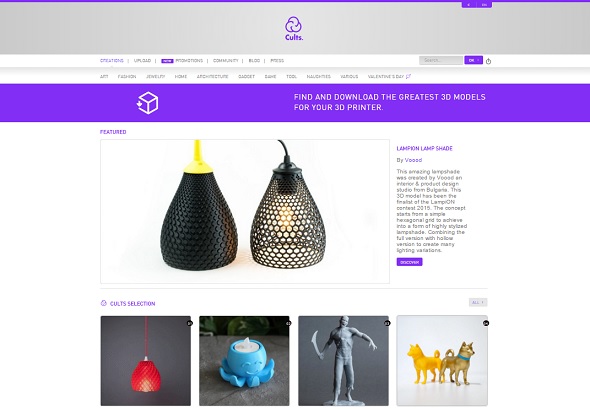 Top 10 3d Model Databases Best Places To Download 3d Models 3d Printing Blog I Materialise