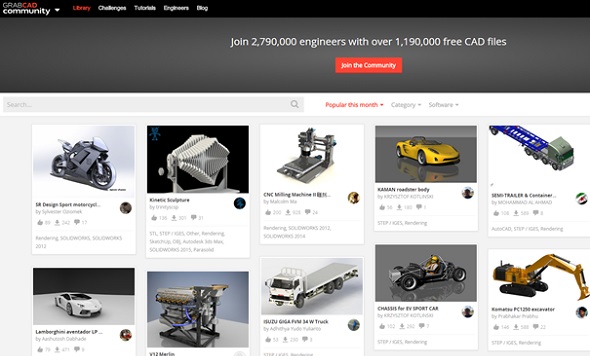 Top 10 3d Model Databases Best Places To Download 3d Models 3d Printing Blog I Materialise