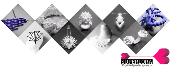SUPERLORA: A 3D Printed Jewelry Brand at the Intersection of Art and Science