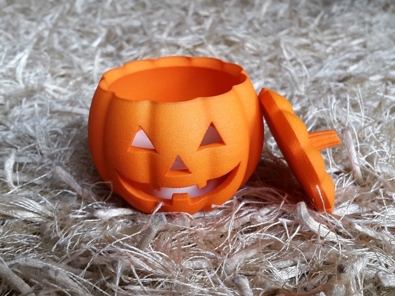 Led halloween 3d printed volnevada