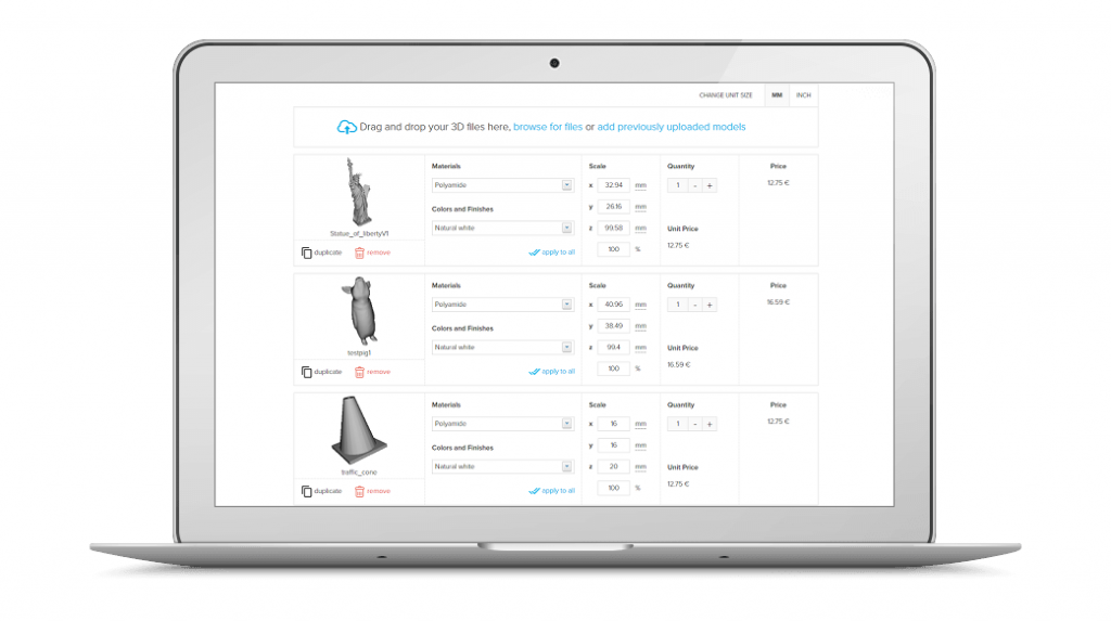 How to Upload Multiple 3D Printing Files at Once