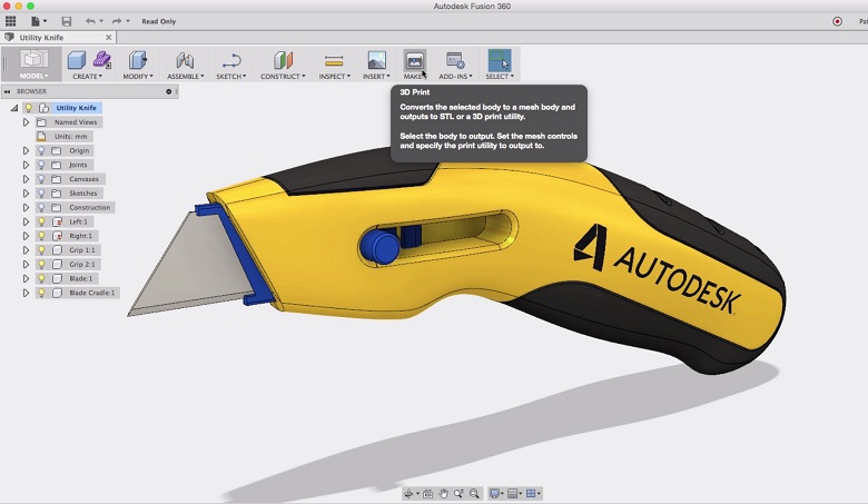 autodesk slicer for fusion 360 units import