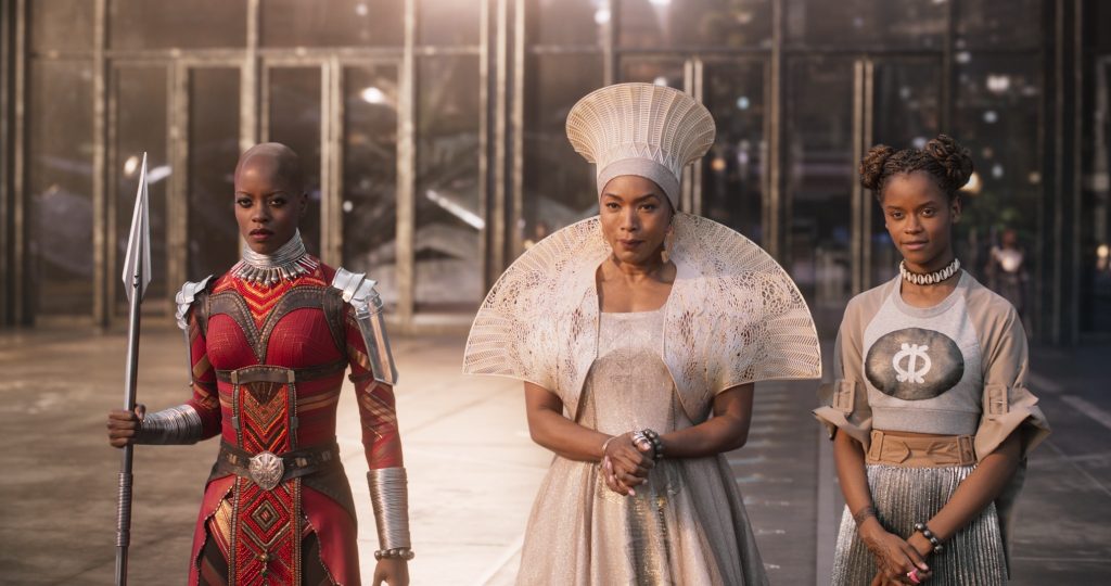 Black Panther: Wakanda Forever Costume Designer on Queen Ramonda's Wardrobe