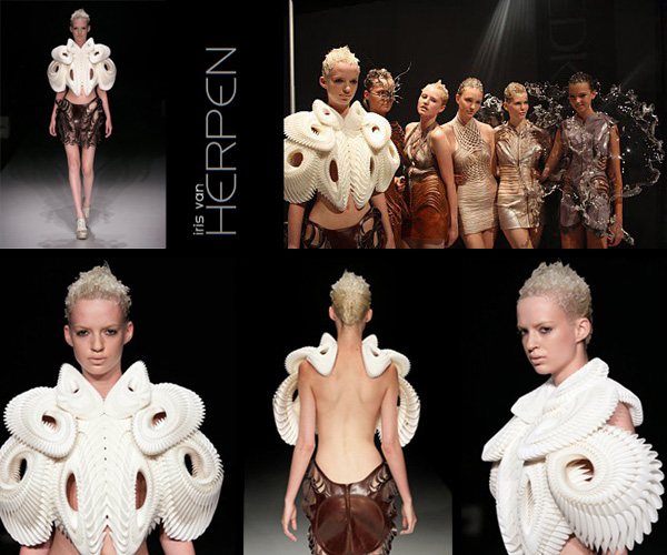 3D-printed fashion piece from Iris van Herpen's SS11 collection