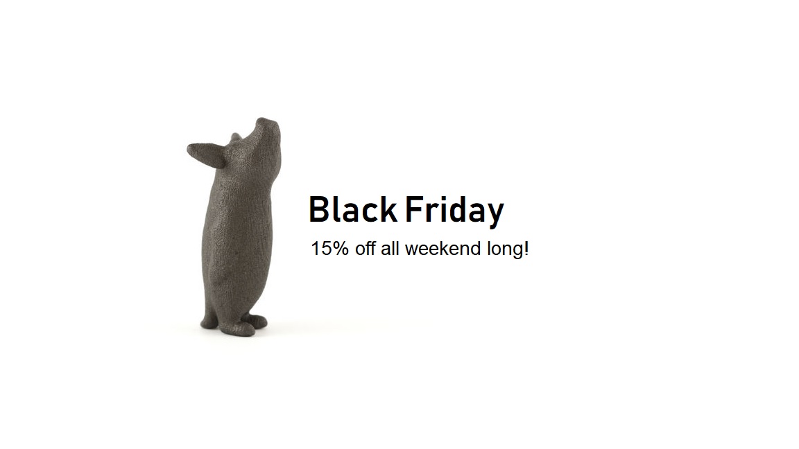 Enjoy Savings with i.materialise this Black Friday Weekend