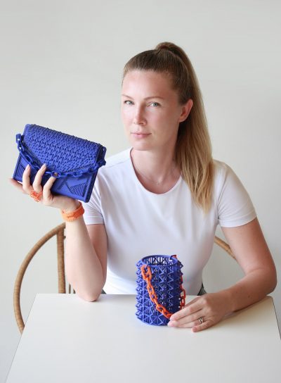 From Swarovski Competition To Reusable Bag: How An Innovative Designer Created A Fully 3D-Printed Purse