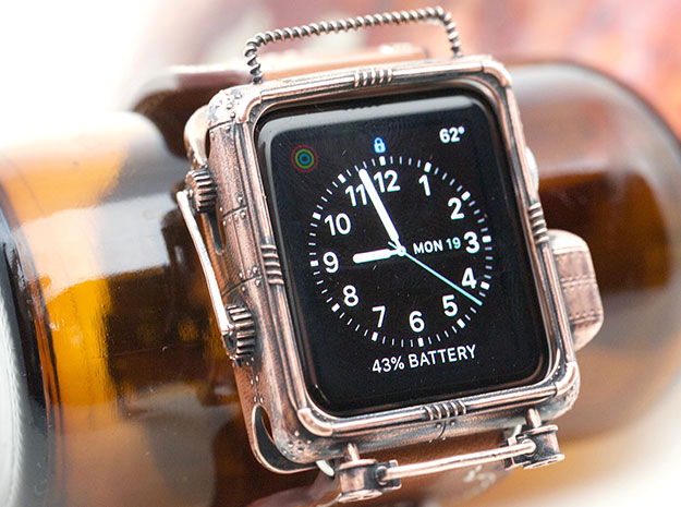 Наручные часы с крышкой. Apple watch Steampunk. Стимпанк смарт часы. Наручные часы ANDYWATCH стимпанк.