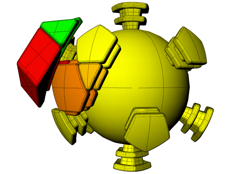 Slice Megaminx v9 - view 02